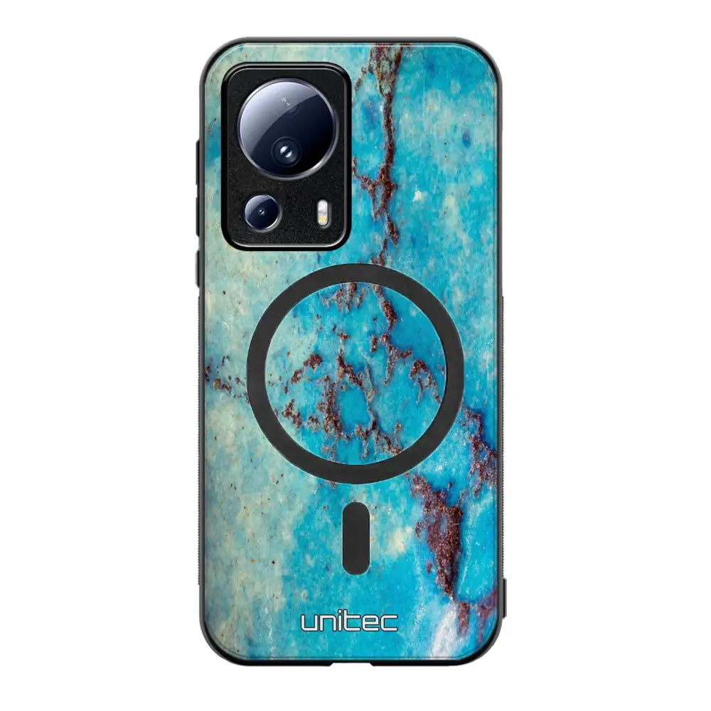 Xiaomi 13 Lite marmori suojakuoret - Turquoise Marble
