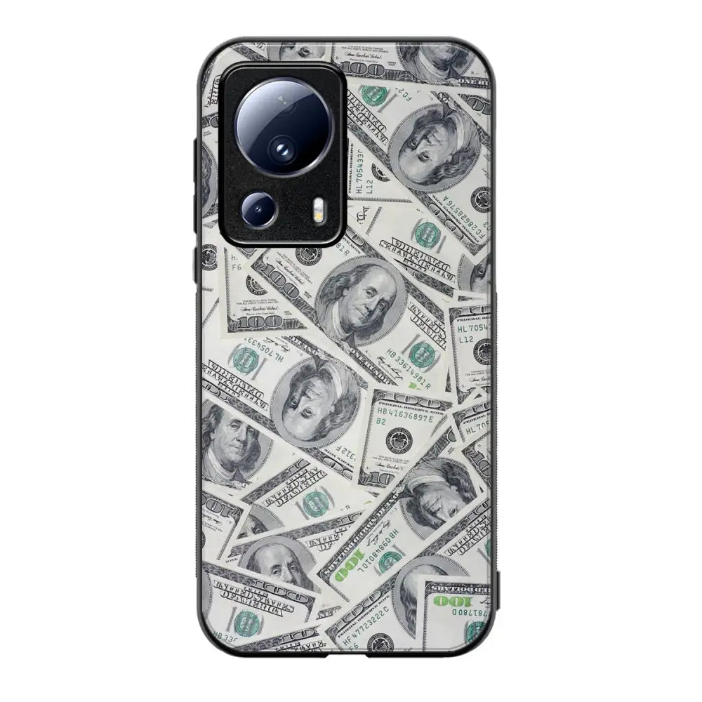 Xiaomi 13 Lite seteli suojakuoret - Dollarit - Ei