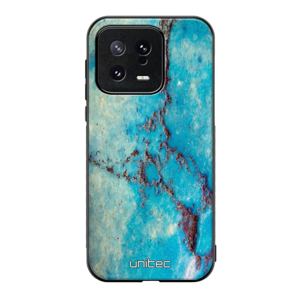 Xiaomi 13 marmori suojakuoret - Turquoise Marble - Ei