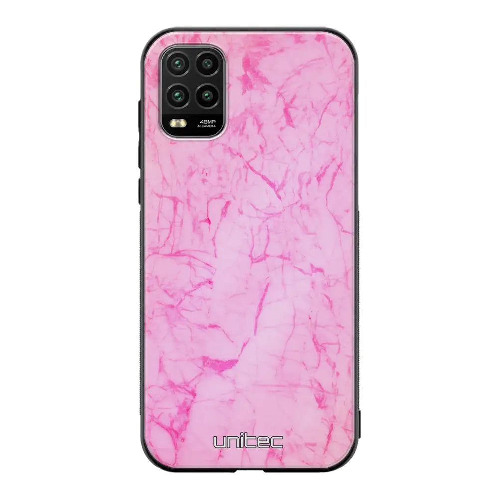 Xiaomi Mi 10 Lite marmori suojakuoret - Light Pink Marble - Ei