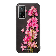 Xiaomi Mi 10T kukka suojakuoret - Pink Flowers - Ei