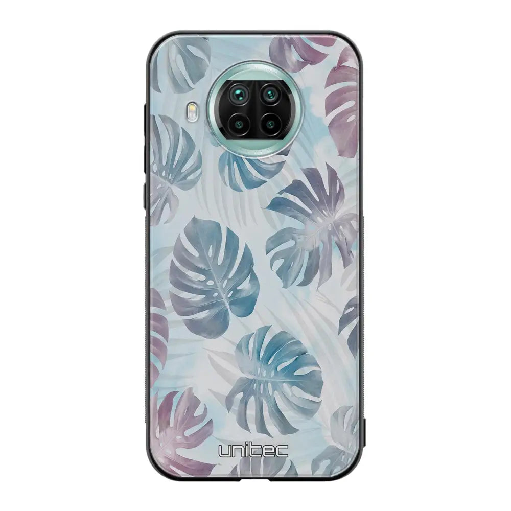 Xiaomi Mi 10T Lite kukka suojakuoret - Monstera Texture - Ei