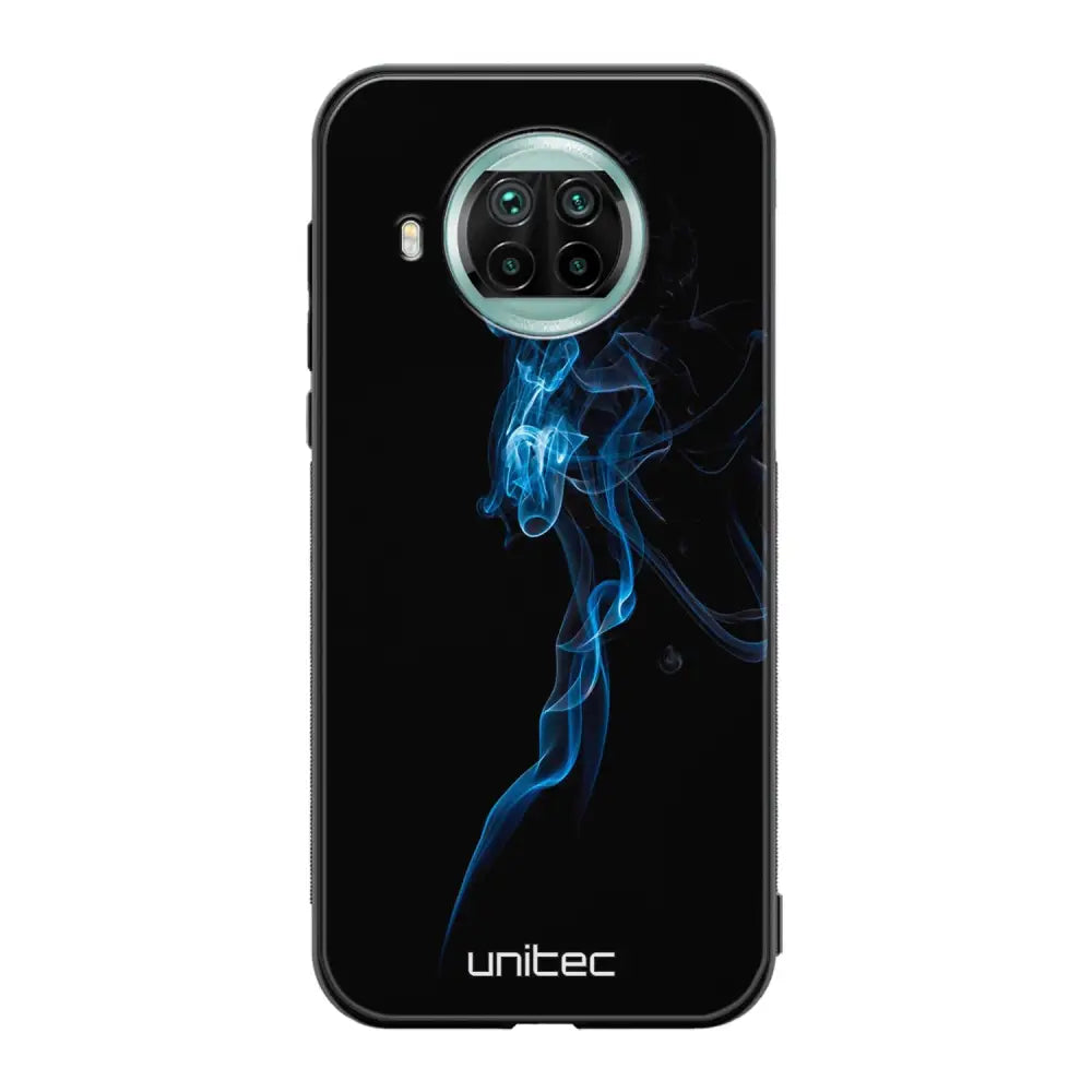 Xiaomi Mi 10T Lite suojakuoret - Blue Smoke On Black - Ei