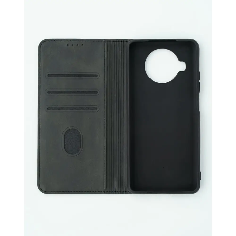 Xiaomi Mi 10T Lite Unitec Lompakko Suojakotelo Musta