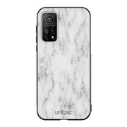 Xiaomi Mi 10T marmori suojakuoret - White Marble - Ei