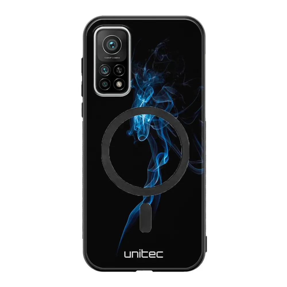 Xiaomi Mi 10T suojakuoret - Blue Smoke On Black