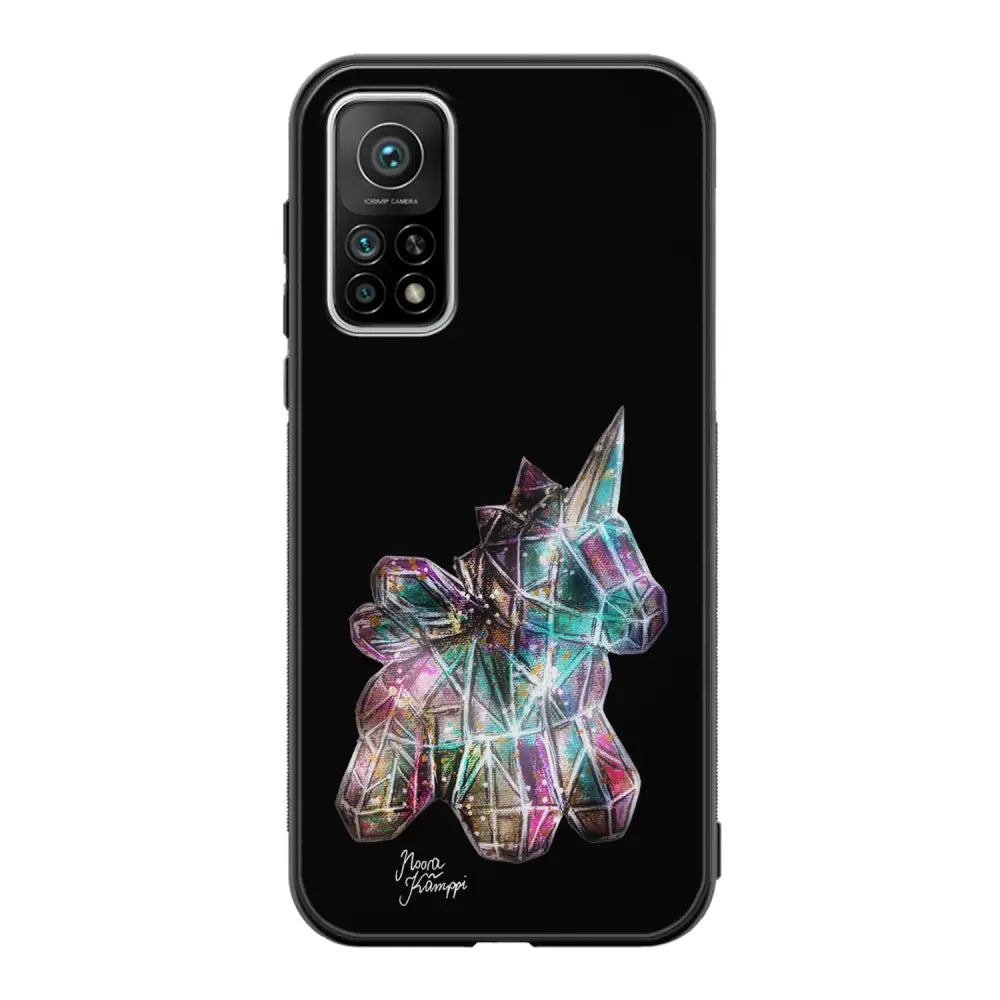 Xiaomi Mi 10T unicorn suojakuoret - Musta - Noora Kämppi - Ei