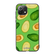 Xiaomi Mi 11 Lite hedelmä suojakuoret - Avocados - Ei