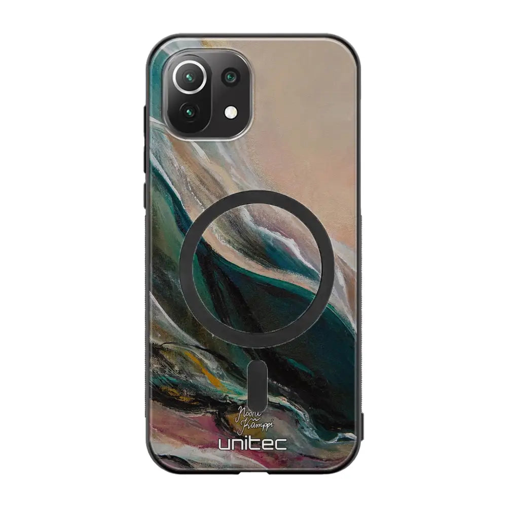 Xiaomi Mi 11 Lite modern art suojakuoret - Nudge - Noora Kämppi
