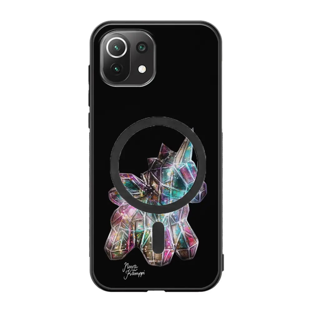 Xiaomi Mi 11 Lite unicorn suojakuoret - Musta - Noora Kämppi