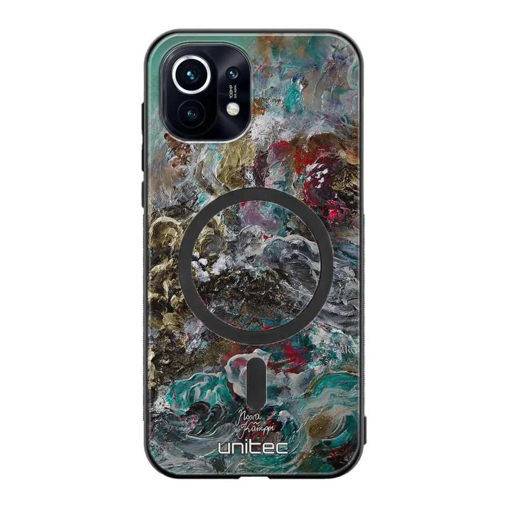 Xiaomi Mi 11 modern art suojakuoret - Heart Knows - Noora Kämppi