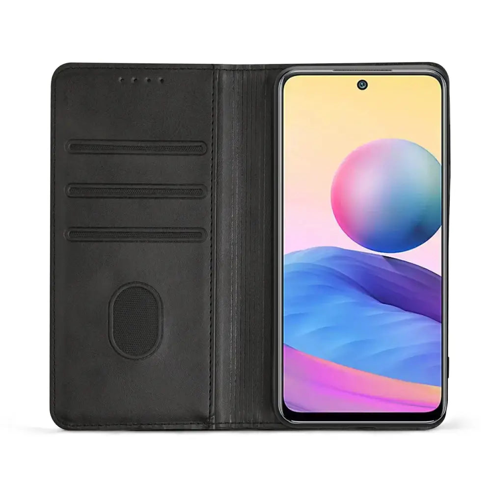 Xiaomi Mi 11i Unitec Lompakko Suojakotelo Musta