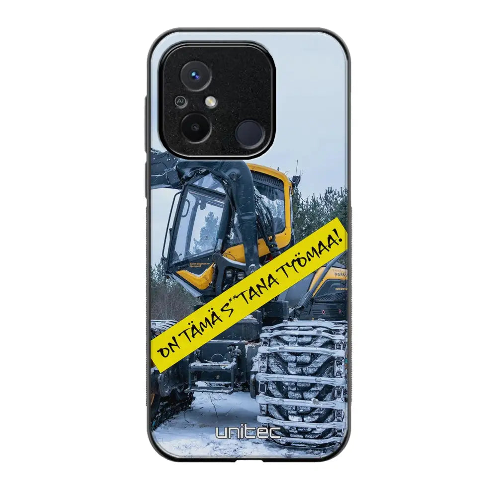 Xiaomi Redmi 12C meemi suojakuoret - Työmaa - Ei