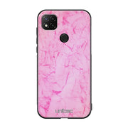 Xiaomi Redmi 9C marmori suojakuoret - Light Pink Marble - Ei