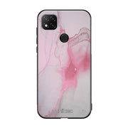 Xiaomi Redmi 9C marmori suojakuoret - Pink Pok Rie - Ei