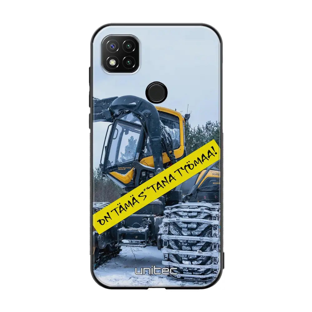 Xiaomi Redmi 9C meemi suojakuoret - Työmaa - Ei