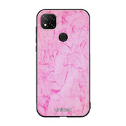 Xiaomi Redmi 9C NFC marmori suojakuoret - Light Pink Marble - Ei