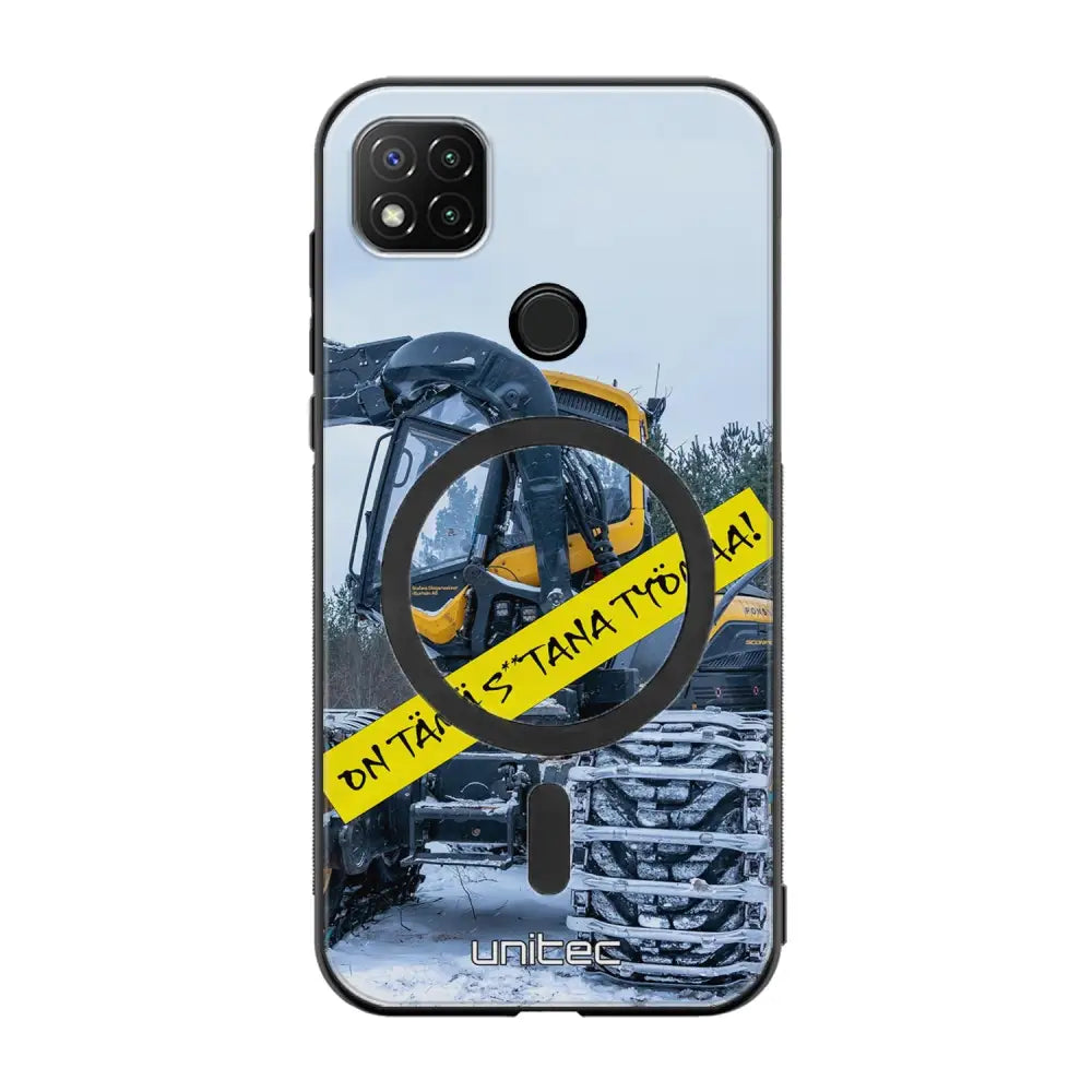 Xiaomi Redmi 9C NFC meemi suojakuoret - Työmaa