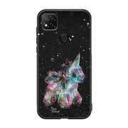 Xiaomi Redmi 9C NFC unicorn suojakuoret - Valkoinen - Noora Kämppi - Ei