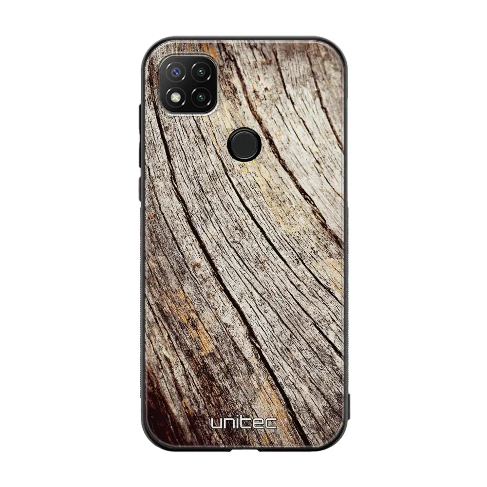 Xiaomi Redmi 9C suojakuoret - Wooden Stump - Ei