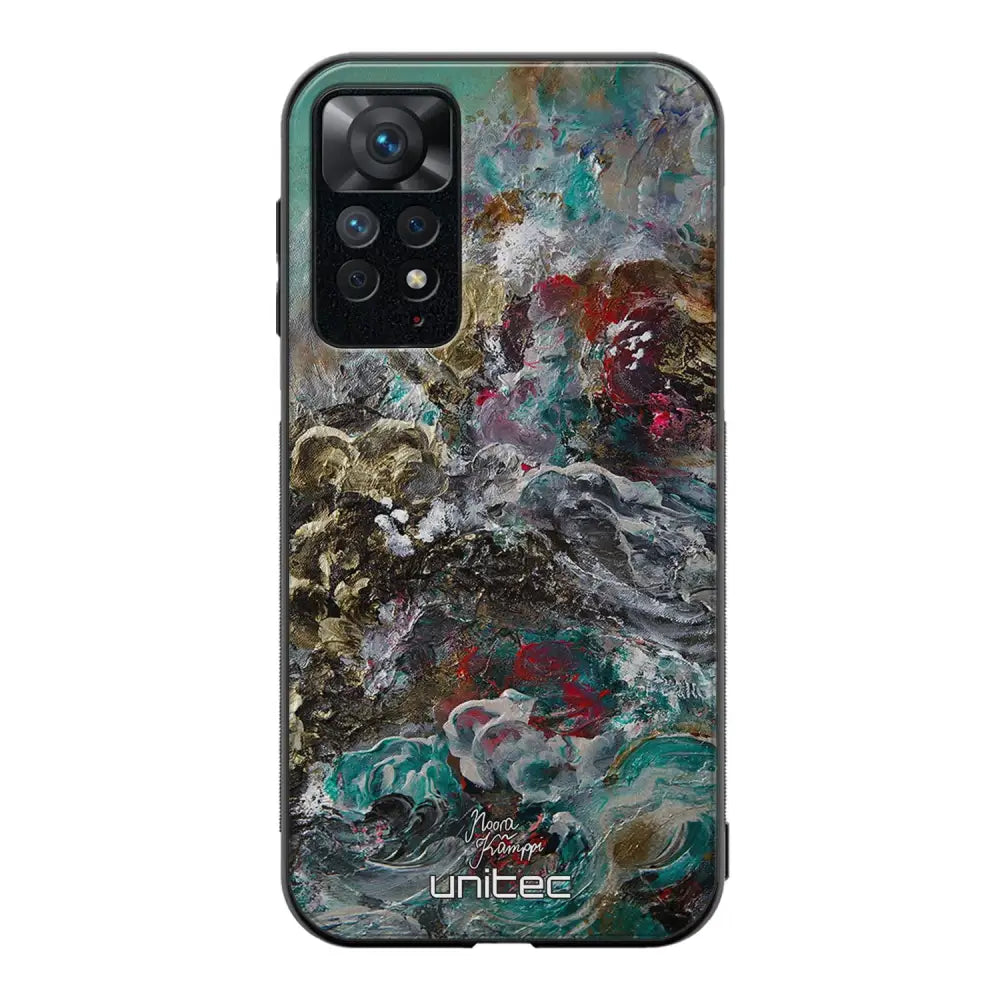 Xiaomi Redmi Note 11 modern art suojakuoret - Heart Knows - Noora Kämppi - Ei