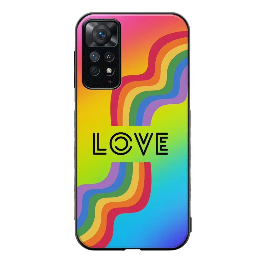 Xiaomi Redmi Note 11 Pro pride suojakuoret - Love - Ei