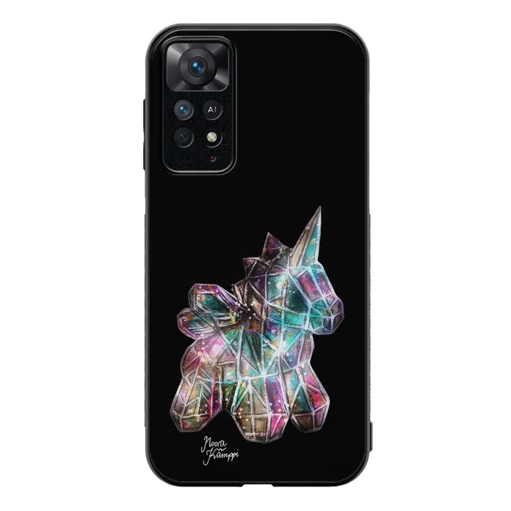 Xiaomi Redmi Note 11 Pro unicorn suojakuoret - Musta - Noora Kämppi - Ei