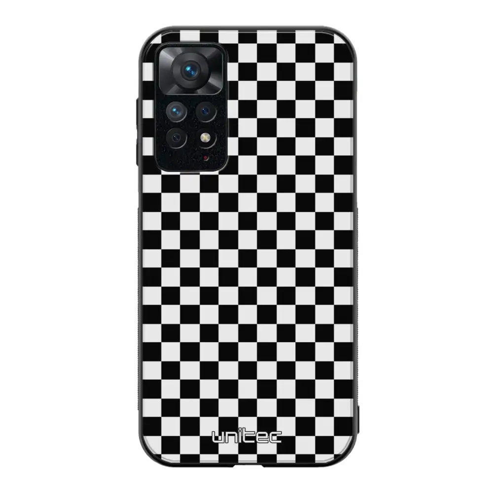 Xiaomi Redmi Note 11 suojakuoret - Black And White - Ei