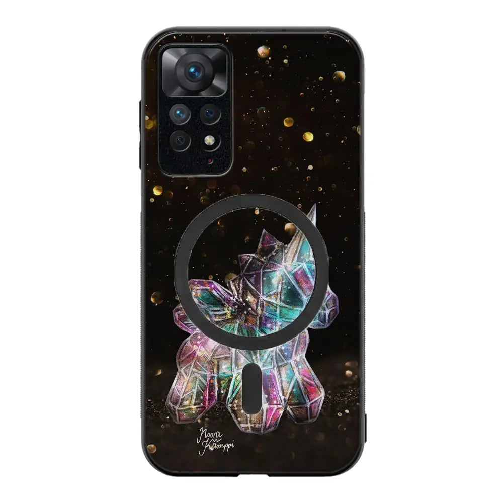 Xiaomi Redmi Note 11 unicorn suojakuoret - Kulta - Noora Kämppi