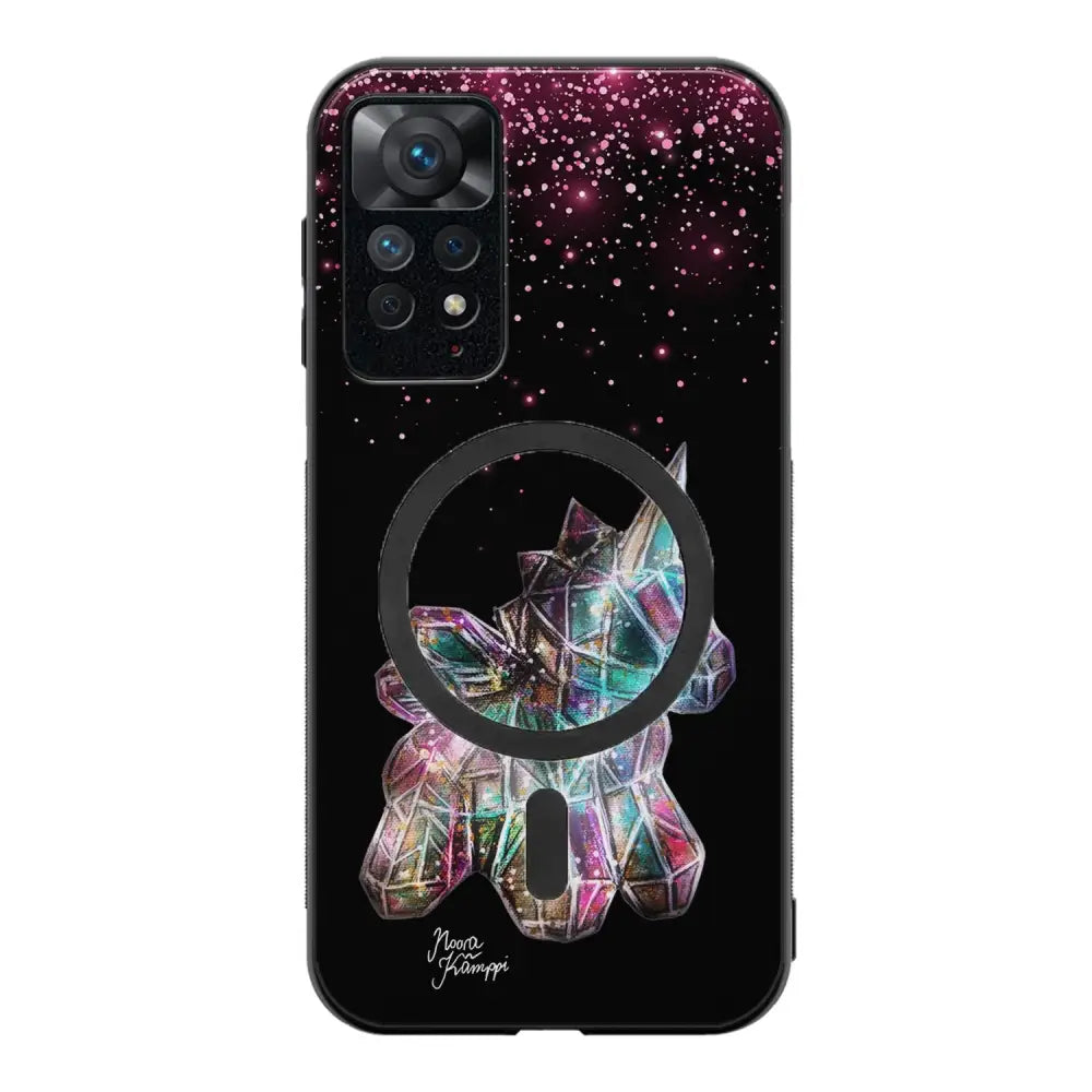 Xiaomi Redmi Note 11 unicorn suojakuoret - Pinkki - Noora Kämppi
