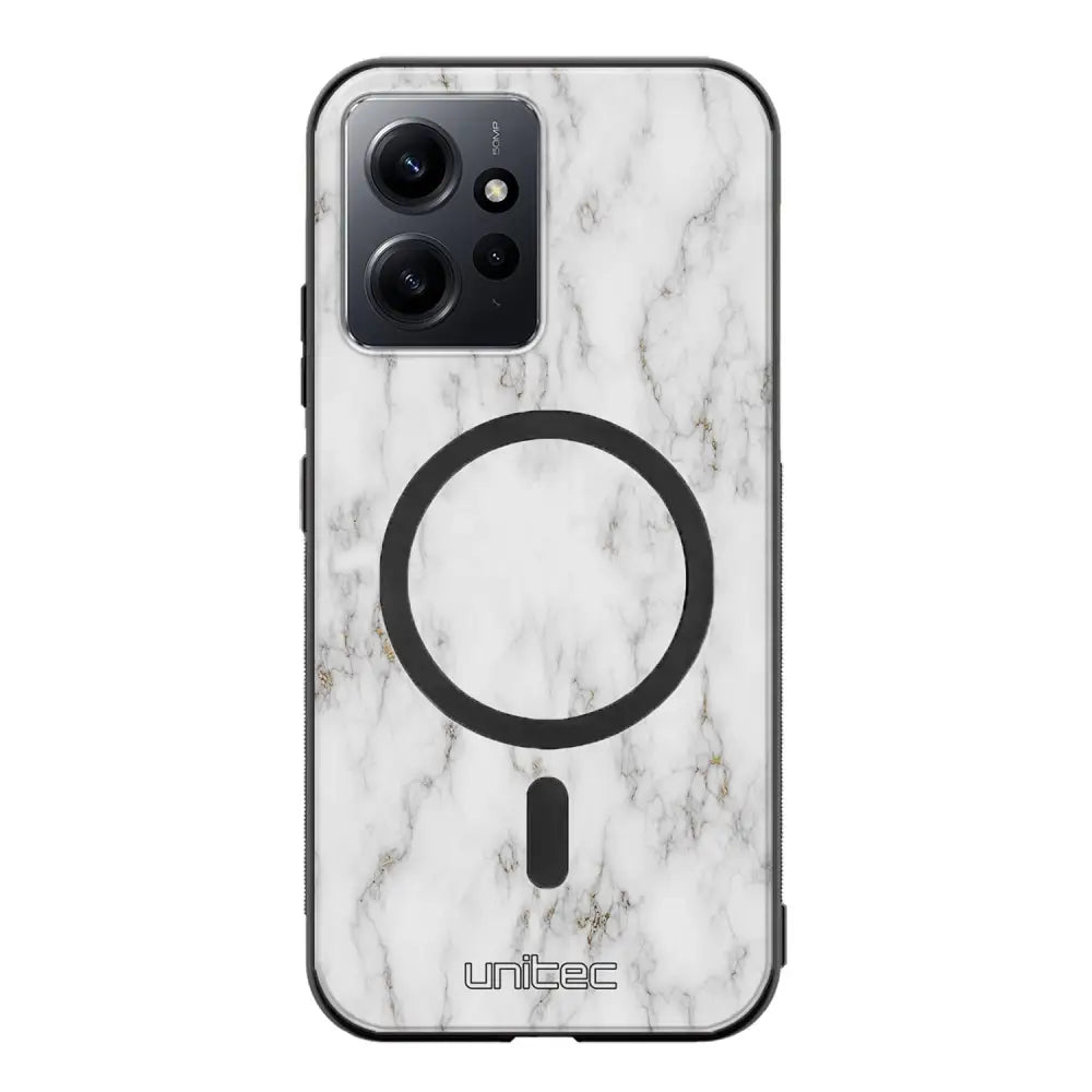 Xiaomi Redmi Note 12 4G marmori suojakuoret - White Marble