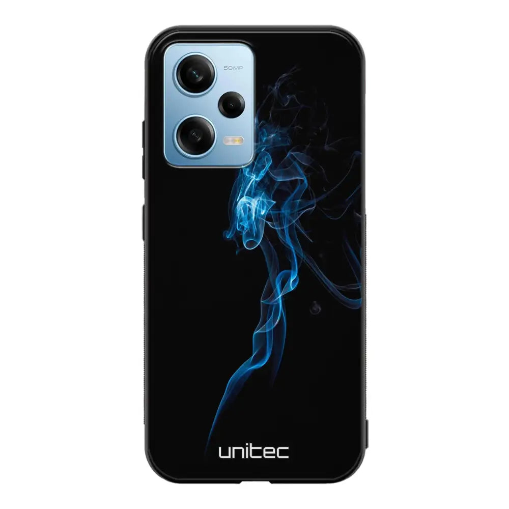 Xiaomi Redmi Note 12 Pro suojakuoret - Blue Smoke On Black - Ei