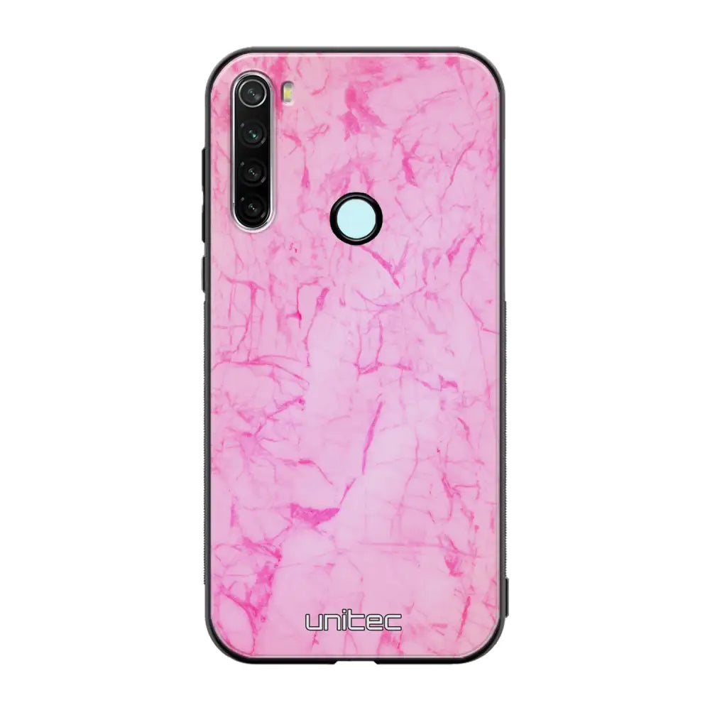 Xiaomi Redmi Note 8T marmori suojakuoret - Light Pink Marble - Ei