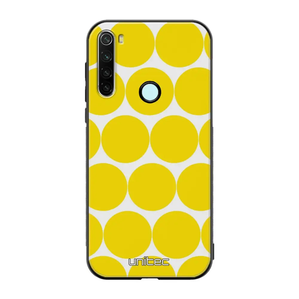 Xiaomi Redmi Note 8T pallo suojakuoret - Keltainen Pallo - Ei