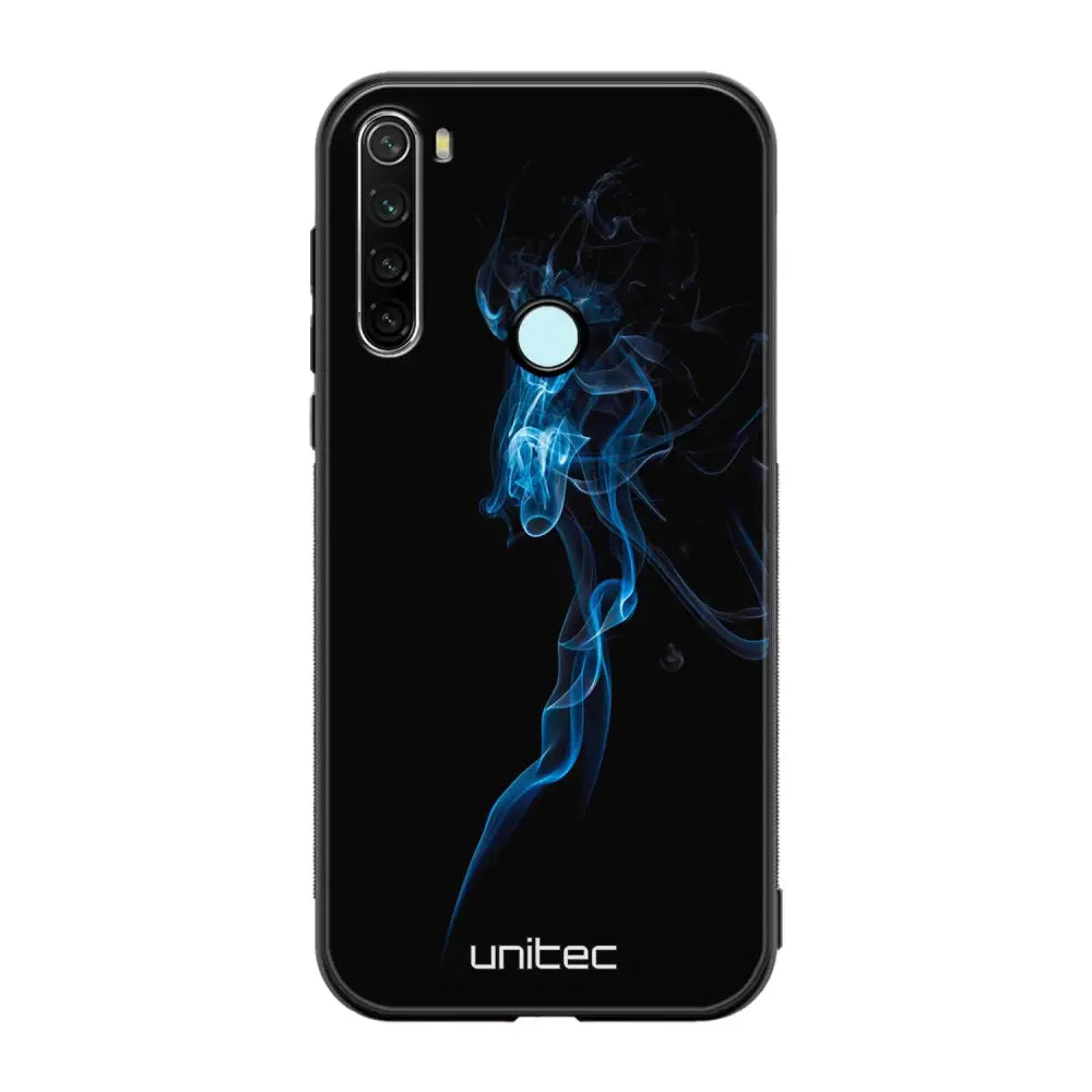 Xiaomi Redmi Note 8T suojakuoret - Blue Smoke On Black - Ei