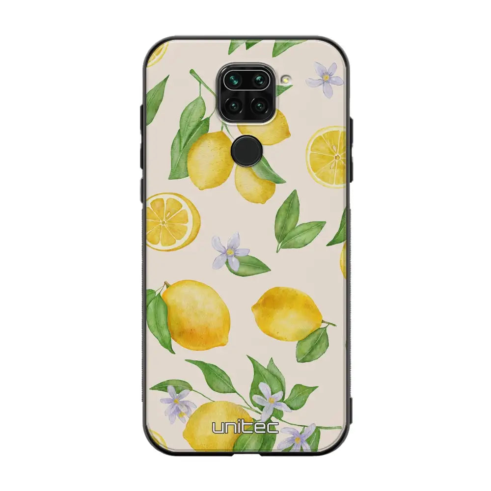 Xiaomi Redmi Note 9 hedelmä suojakuoret - Lemon - Ei