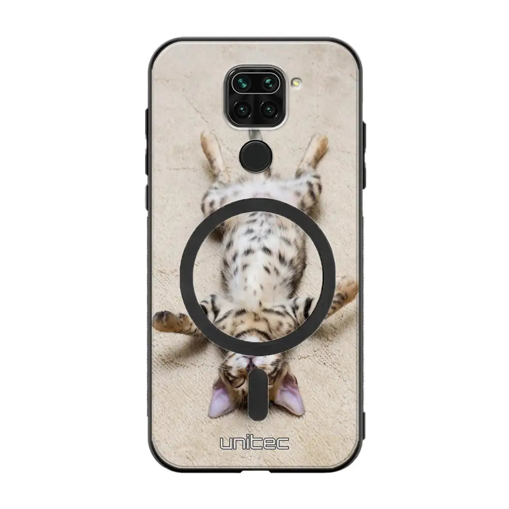 Xiaomi Redmi Note 9 kissa suojakuoret - Relaxing Cat