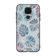 Xiaomi Redmi Note 9 kukka suojakuoret - Monstera Texture - Ei