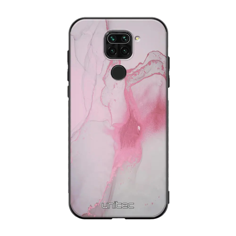 Xiaomi Redmi Note 9 marmori suojakuoret - Pink Pok Rie - Ei