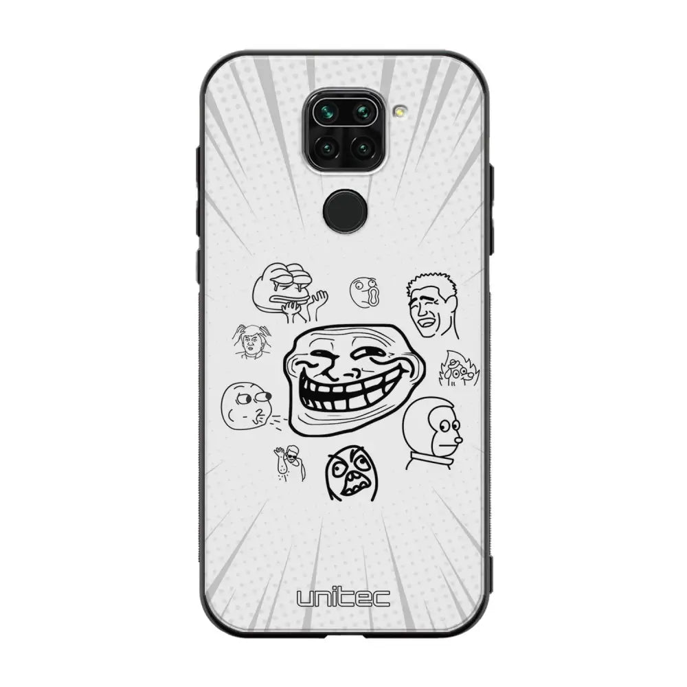 Xiaomi Redmi Note 9 meemi suojakuoret - Meemi - Ei