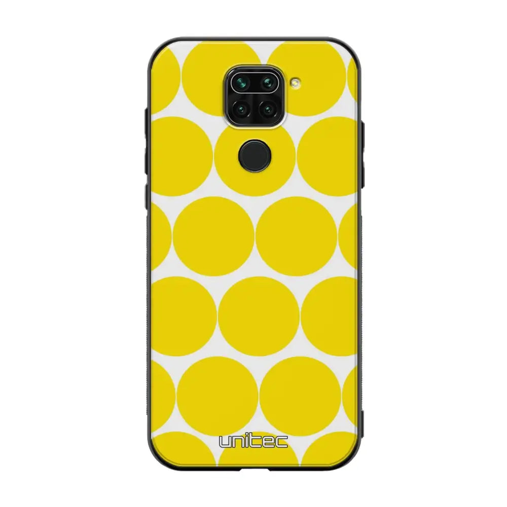 Xiaomi Redmi Note 9 pallo suojakuoret - Keltainen Pallo - Ei