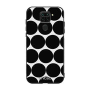 Xiaomi Redmi Note 9 pallo suojakuoret - Musta Pallo - Ei