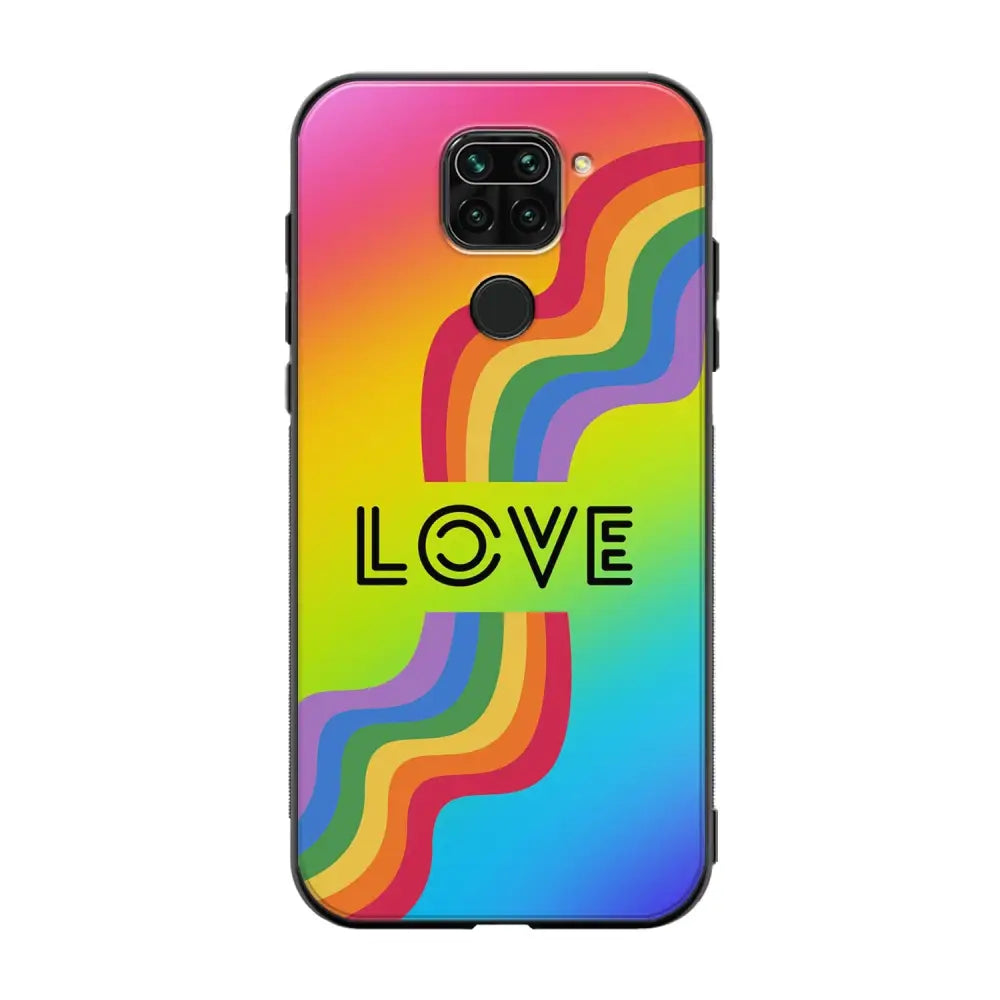 Xiaomi Redmi Note 9 pride suojakuoret - Love - Ei