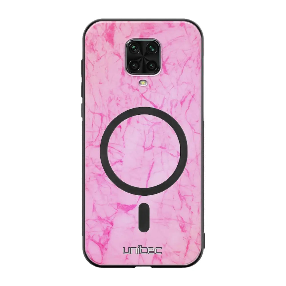 Xiaomi Redmi Note 9 Pro marmori suojakuoret - Light Pink Marble
