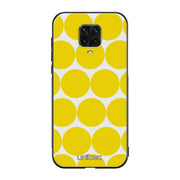 Xiaomi Redmi Note 9 Pro pallo suojakuoret - Keltainen Pallo - Ei