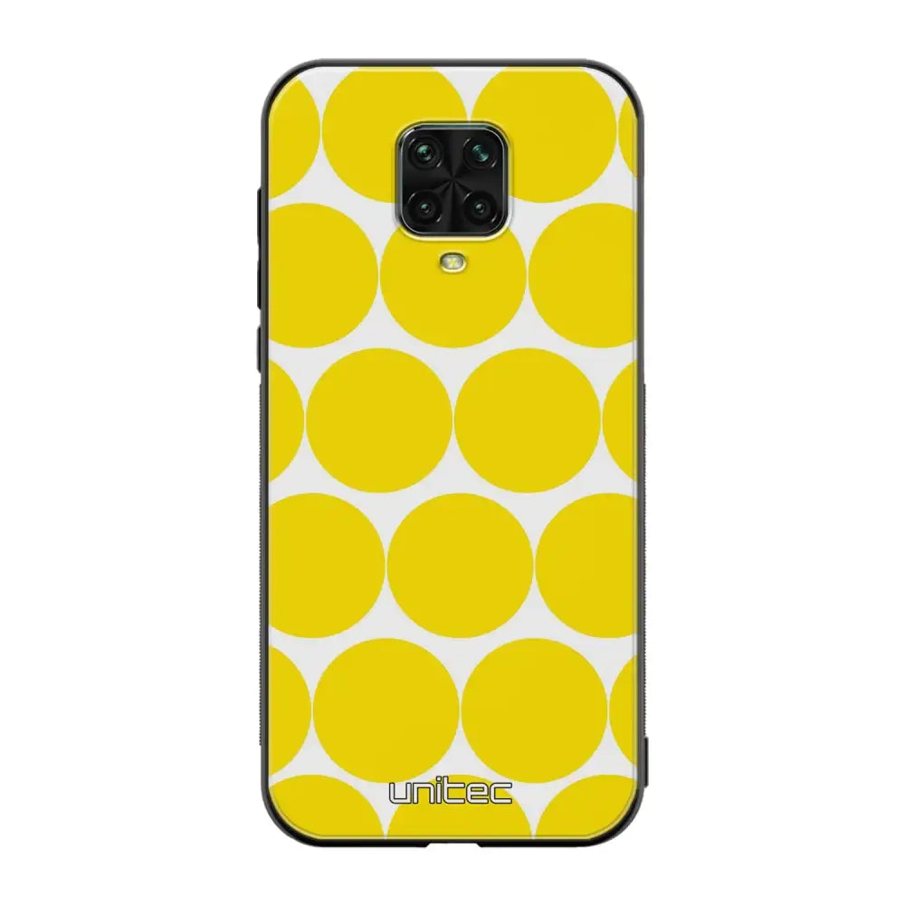 Xiaomi Redmi Note 9 Pro pallo suojakuoret - Keltainen Pallo - Ei