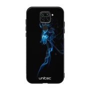 Xiaomi Redmi Note 9 suojakuoret - Blue Smoke On Black - Ei