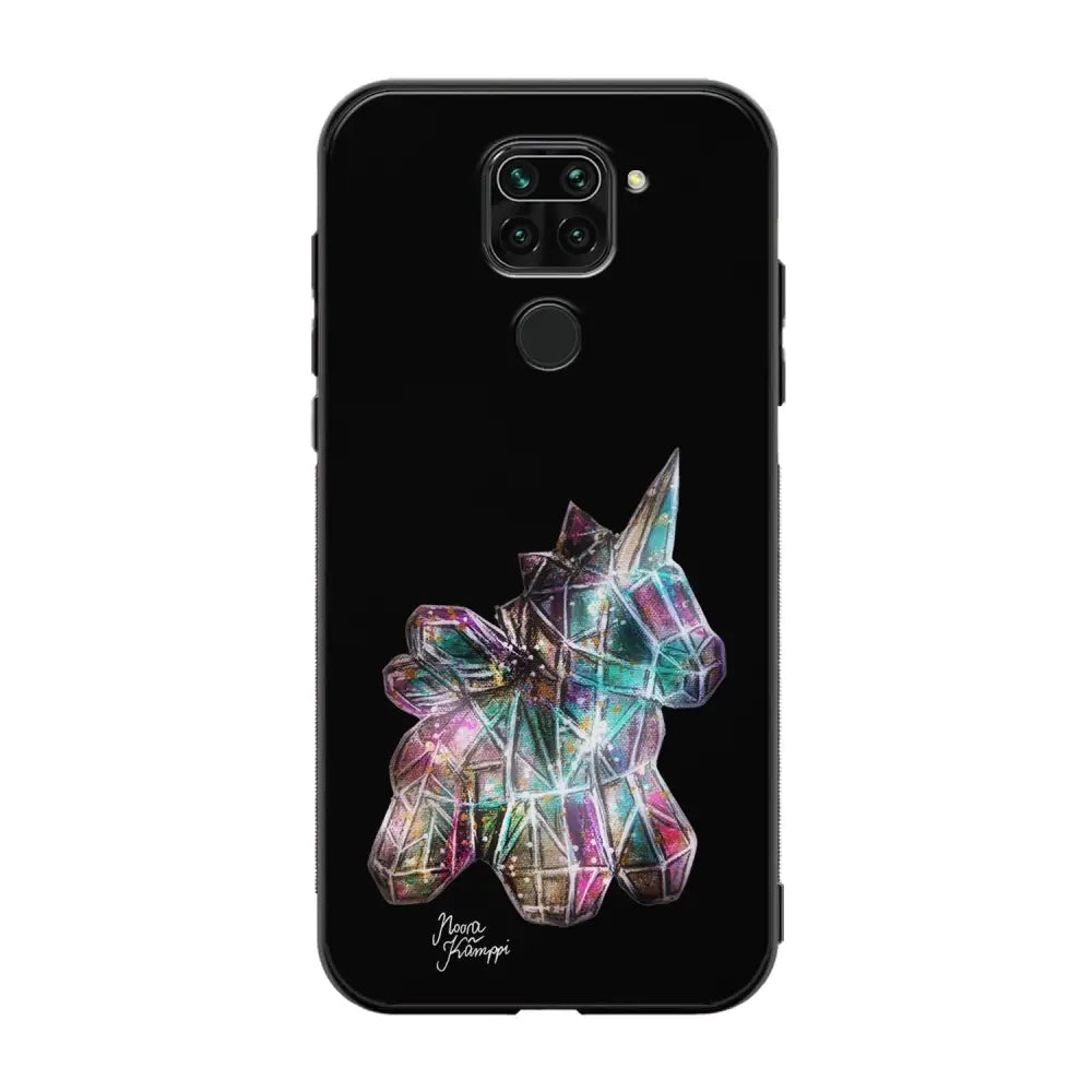 Xiaomi Redmi Note 9 unicorn suojakuoret - Musta - Noora Kämppi - Ei