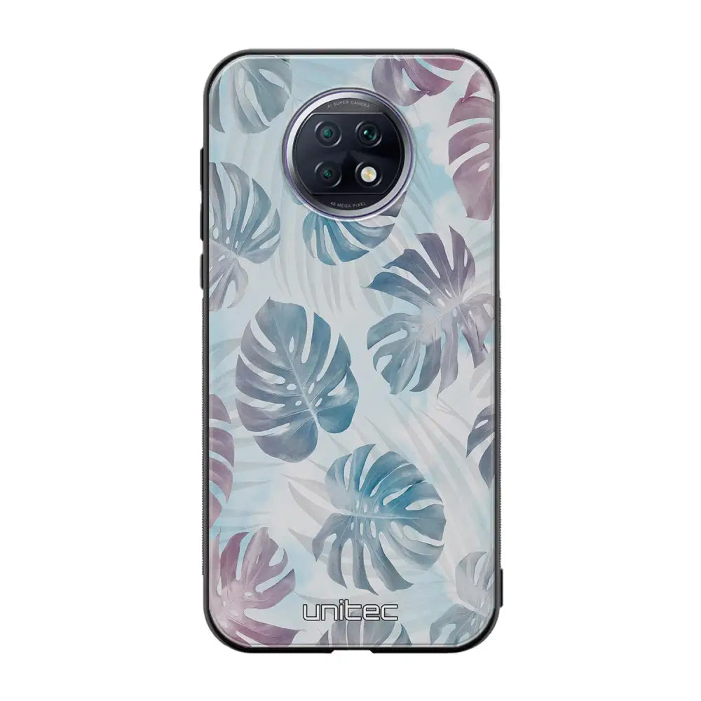 Xiaomi Redmi Note 9T kukka suojakuoret - Monstera Texture - Ei