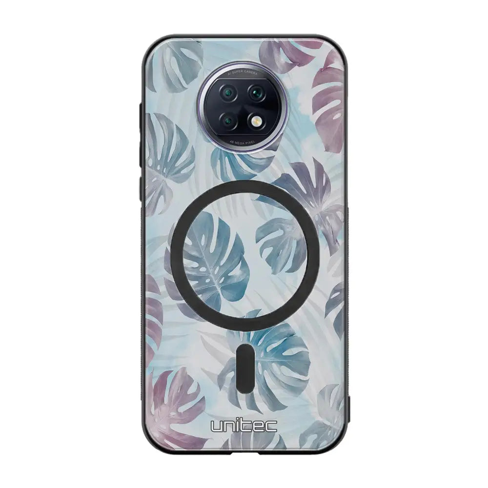 Xiaomi Redmi Note 9T kukka suojakuoret - Monstera Texture